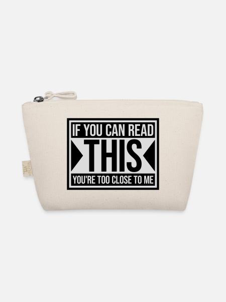 too close to me - Organic Pouch - nature - Front