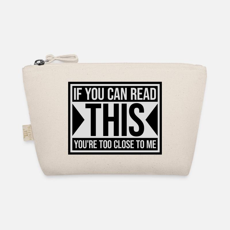 too close to me Bio-Täschchen