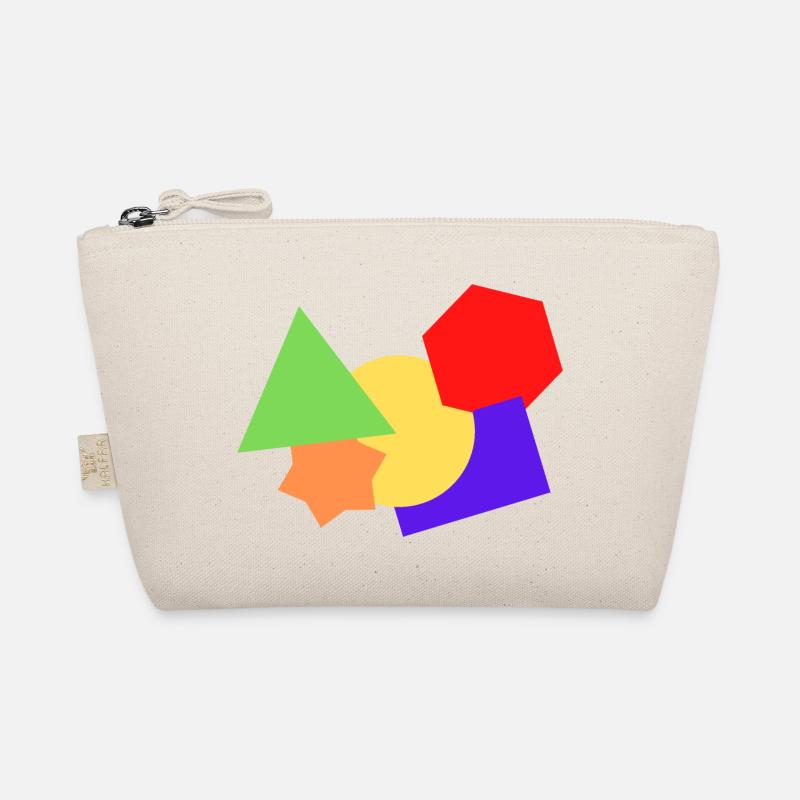 Shapes colorful Organic Pouch