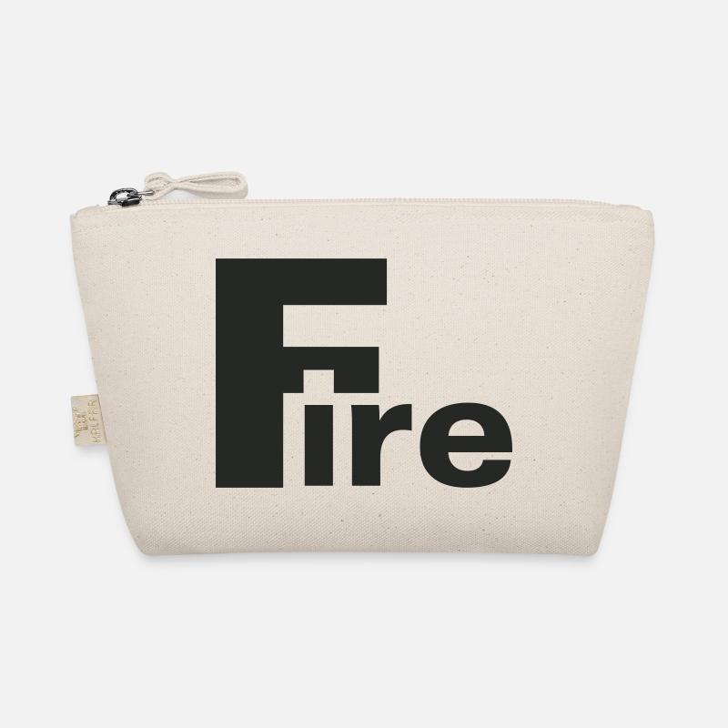Fire voll - Bio-Täschchen - Natur