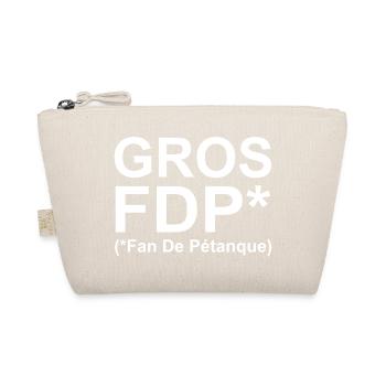Gros FDP (Fan de Pétanque) - Trousse biologique - nature - Devant