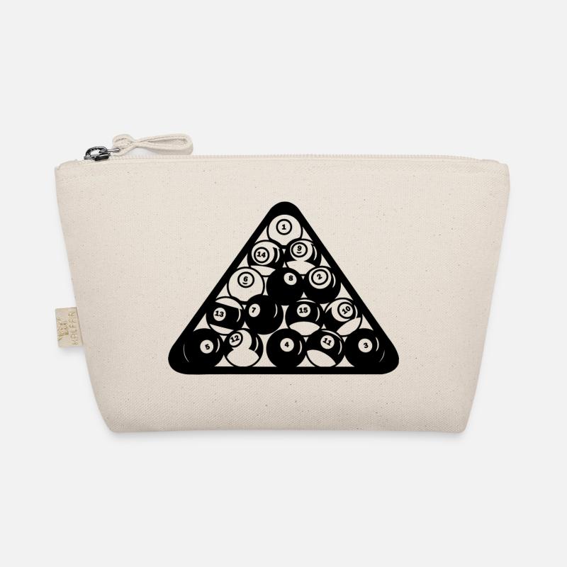 Billiard Triangle Organic Pouch
