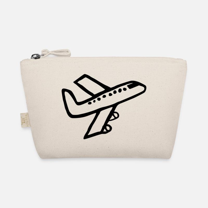 Airplane Organic Pouch