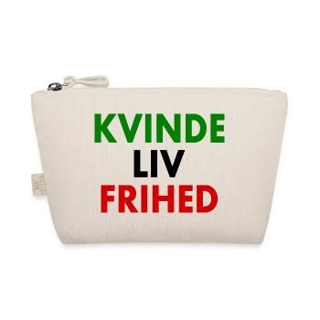 Female life freedom - Organic Pouch - nature - Front