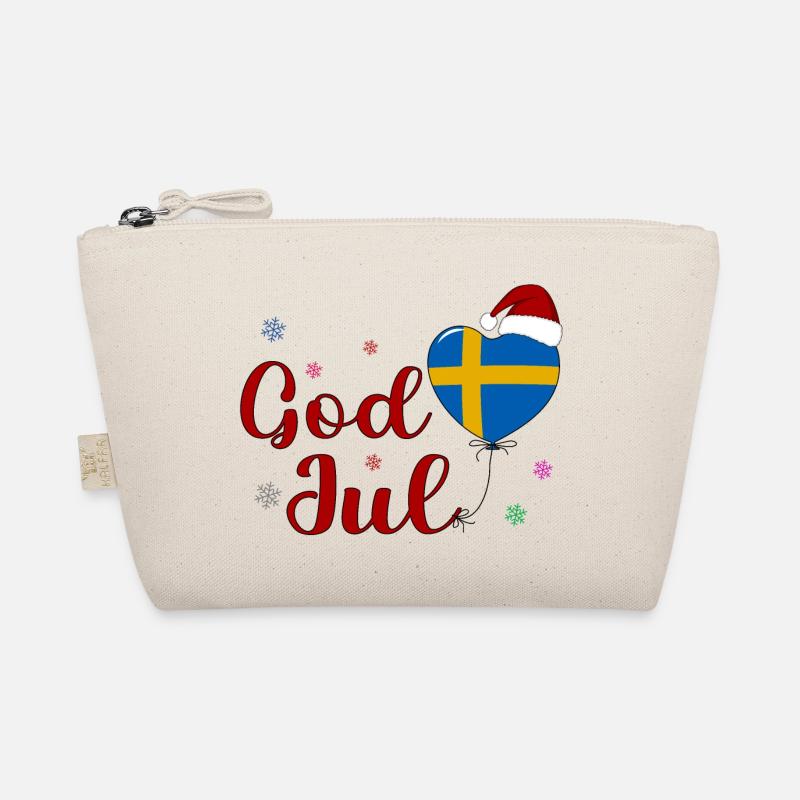 God Jul Sverige Bio-Täschchen