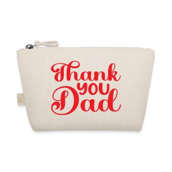 Thank you Dad - Bio-Täschchen - Natur - Vorne