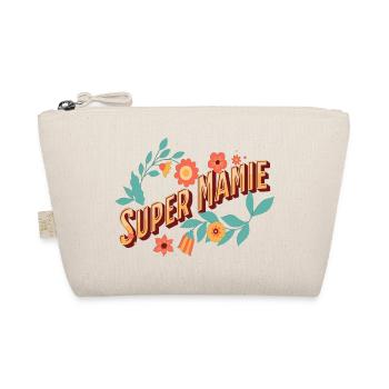 Super mamie humour cadeau fête des grands-mères - Trousse biologique - nature - Devant
