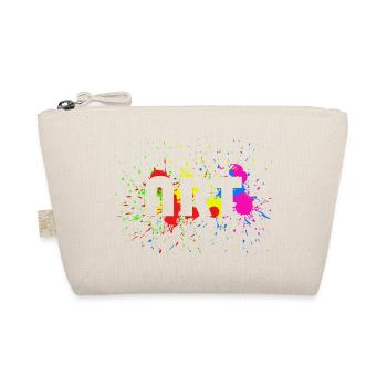 Art - Abstract Color Spots Design - Art - Organic Pouch - nature - Front