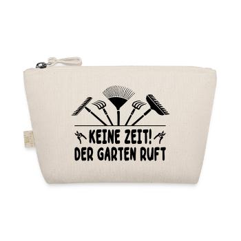 Keine Zeit Der Garten Ruft Gärtner Gartenbauer Gär - Bio-Täschchen - Natur - Vorne