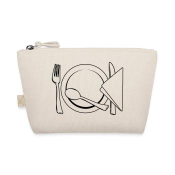 Besteckteller Serviette - Bio-Täschchen - Natur - Vorne