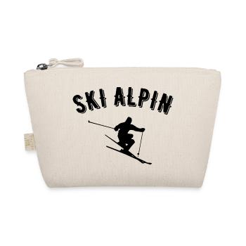 alpine skiing - Organic Pouch - nature - Front