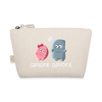 Grosser Bruder - Bio-Täschchen - Natur - Vorne