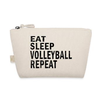 Eat sleep Volleyball repeat for Volleyball lovers - Organic Pouch - nature - Front