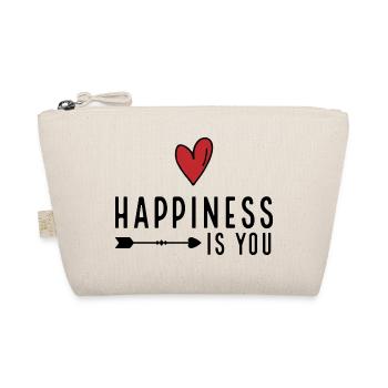 I love you - Organic Pouch - nature - Front