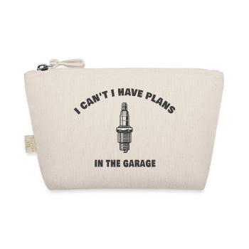 I Cant I Have Plans In The Garage - Trousse biologique - nature - Devant