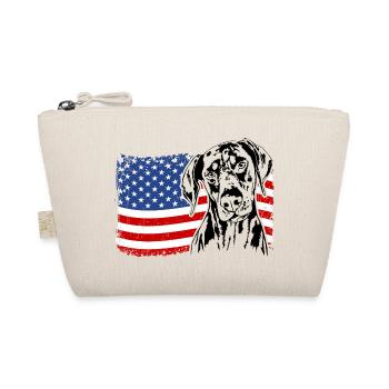 Doberman America Flag Dogs Wilsigns - Trousse biologique - nature - Devant