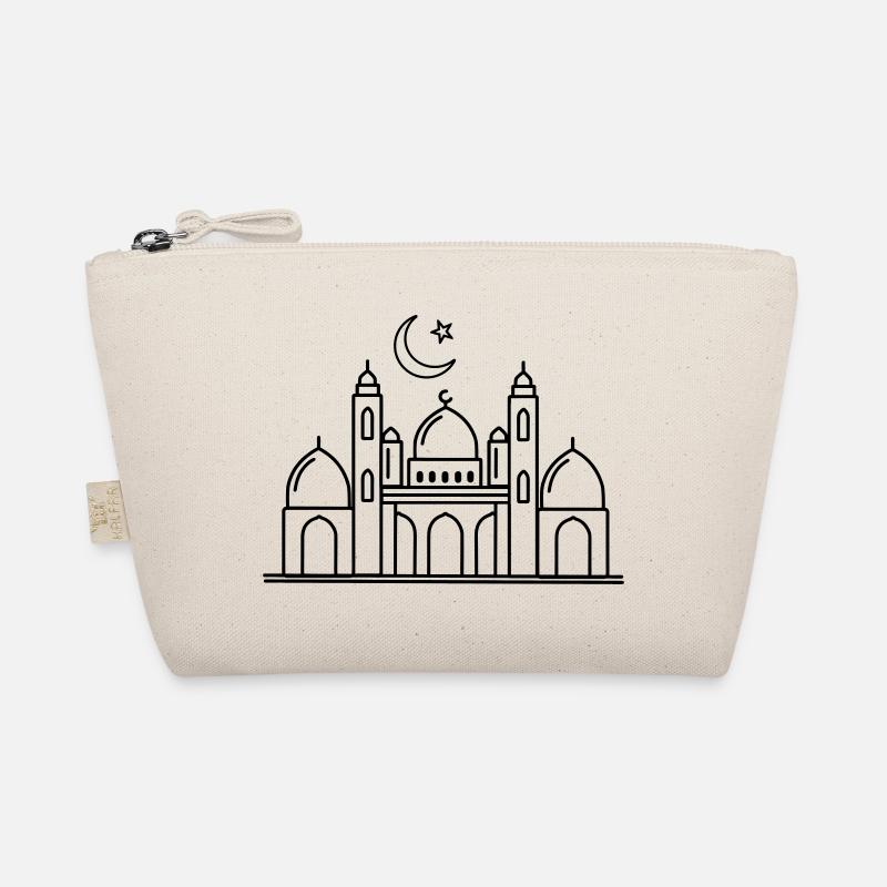 Moschee religiöse Kultstätte transparent Bio-Täschchen