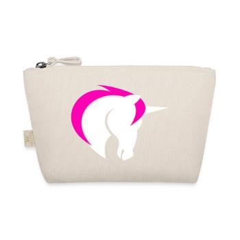 Unicorn Two Color - Organic Pouch - nature - Front