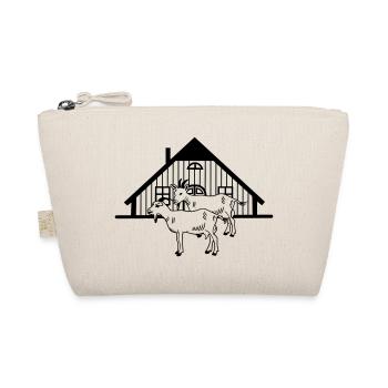 Goat farm or stable - Organic Pouch - nature - Front