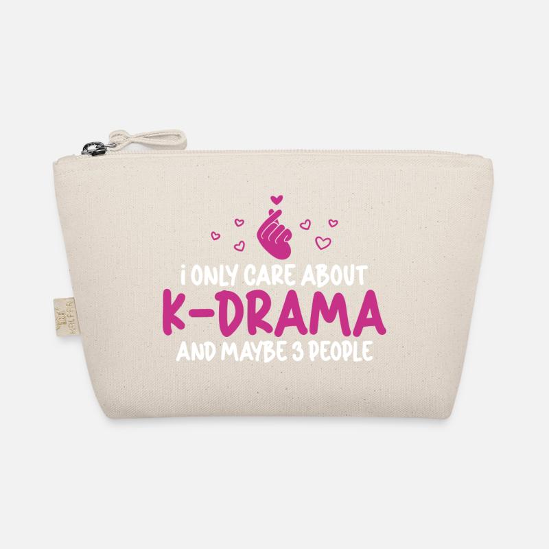K-Drama Korea K-Pop Serien Design - Bio-Täschchen - Natur