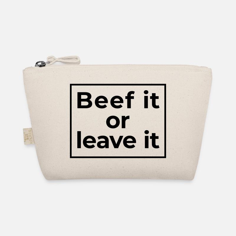 beef it or leave it Bio-Täschchen