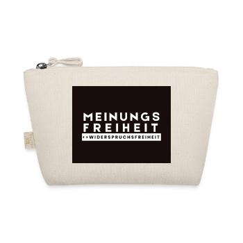 Meinungsfreiheit <> Widerspruchsfreiheit LWBS - Bio-Täschchen - Natur - Vorne