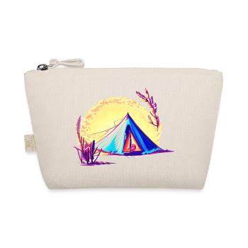 Camping Campervan Camping Caravan Camp Cadeau - Trousse biologique - nature - Devant