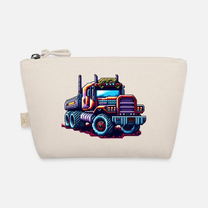 Pixel Truck Nr. 3 Bio-Täschchen