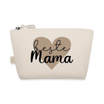 beste Mama - Bio-Täschchen - Natur - Vorne