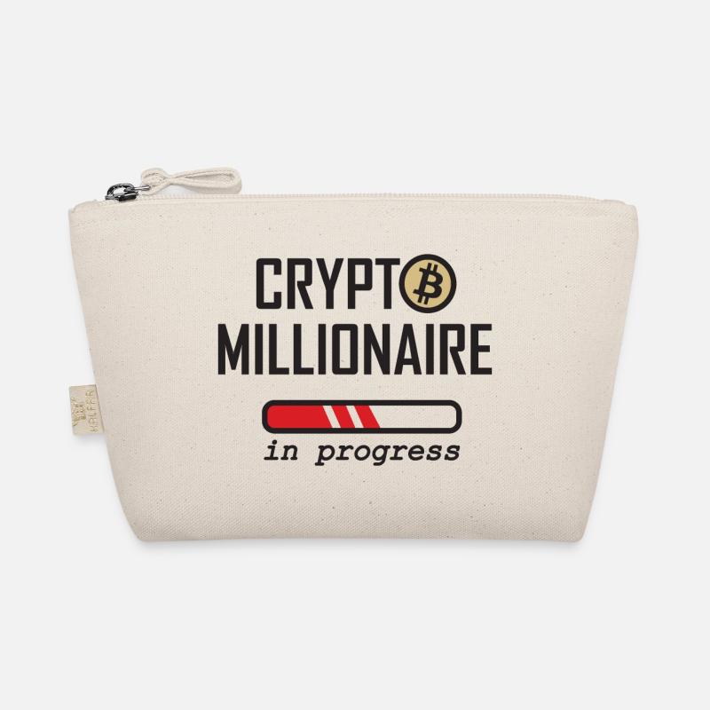 Crypto Millionaire in progress Organic Pouch