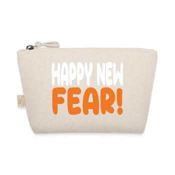 Frohe neue Angst! - Bio-Täschchen - Natur - Vorne