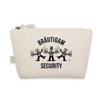 Bräutigam Security (JGA / Karikatur / Tanz / 1C) - Bio-Täschchen - Natur - Vorne