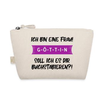 Göttin - Bio-Täschchen - Natur - Vorne