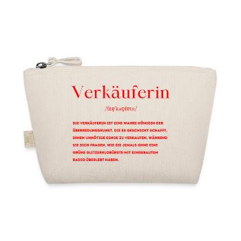 Verkäuferin Definition - Bio-Täschchen - Natur - Vorne