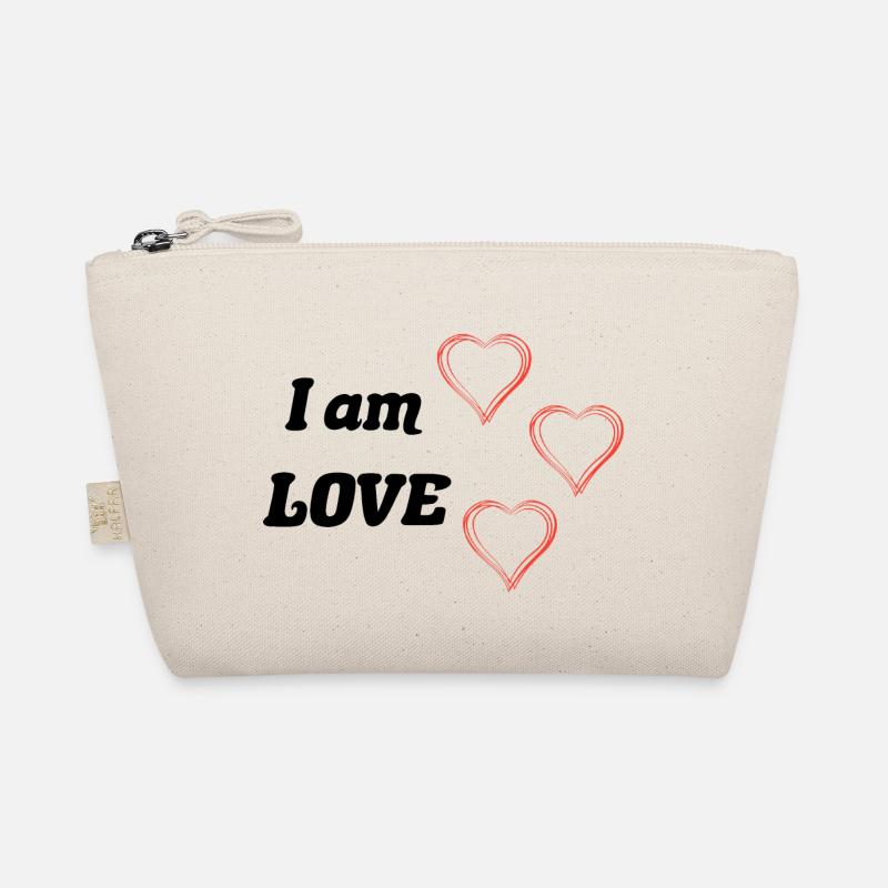 Ich bin Liebe - Positive Worte Bio-Täschchen