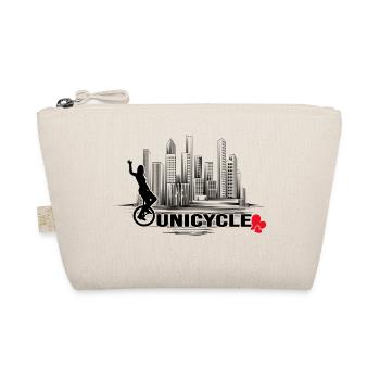UNICYCLE-city unicycle unicycleartist unicycle riding - Organic Pouch - nature - Front