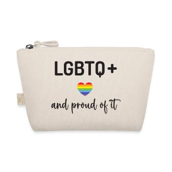 Pride Month - LGBTQ+ und stolz darauf - Bio-Täschchen - Natur - Vorne