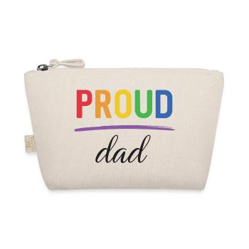 Papa fier LGBT - Mois de la fierté - Trousse biologique - nature - Devant