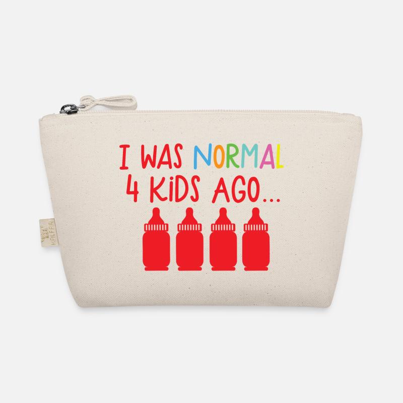 I was normal 4 Kids ago - Bio-Täschchen - Natur