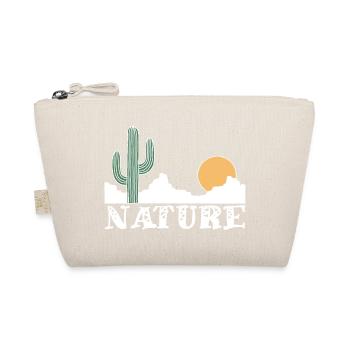 Nature and white desert - Organic Pouch - nature - Front
