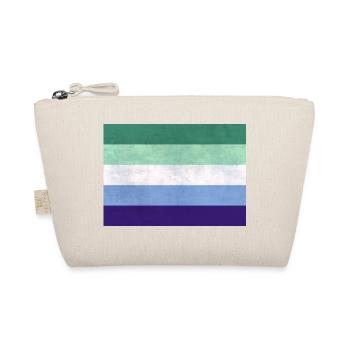 Gay Pride Flag - Bio-Täschchen - Natur - Vorne