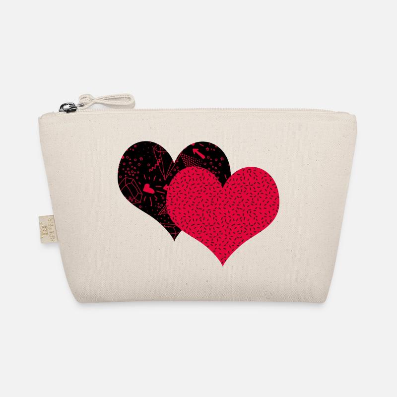 Two hearts Organic Pouch