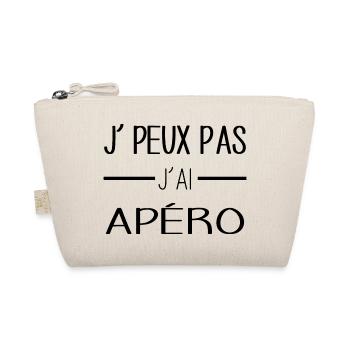 apéro - je peux pas j'ai apero best-seller - Trousse biologique - nature - Devant