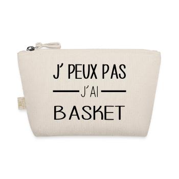 Accro au basket, prêt à tout dunker! - Trousse biologique - nature - Devant