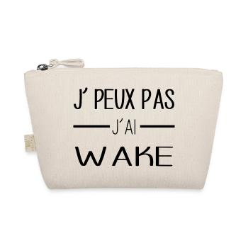 Wakeboard addict, l'adrénaline au réveil! - Trousse biologique - nature - Devant