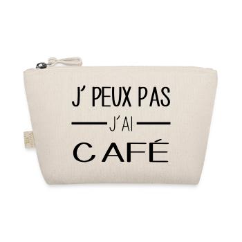 J'peux pas j'ai café bestseller -Je peux pas j'ai - Trousse biologique - nature - Devant