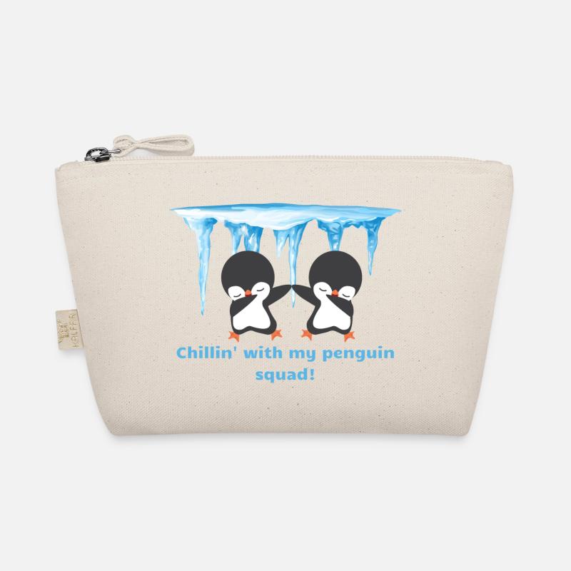 Penguine Squad - Organic Pouch - nature