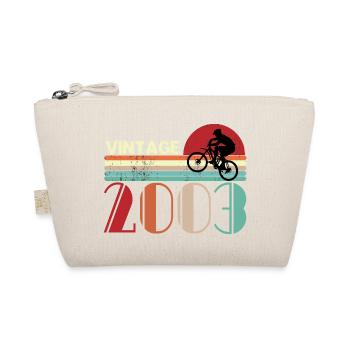 Vintage Birthday rétro sunset design - Trousse biologique - nature - Devant