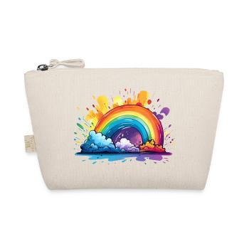 Dein Regenbogen - Bio-Täschchen - Natur - Vorne
