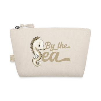 Au bord de la mer « ByeTheSea » hippocampe - Trousse biologique - nature - Devant